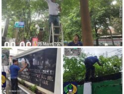 Bapas Kelas 1 Makassar Lakukan Pembenahan Taman dan Area Depan Kantor