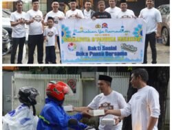 Bagi Takjil dan Bukber, Bharaduta Dermaga Polres Pelabuhan Makassar Pererat Silaturahmi