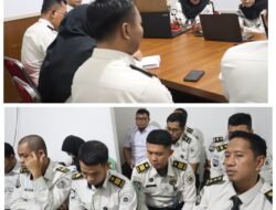 Gelar Evaluasi Rutin, Tim Pokja Zona Integritas Bapas Makassar Bahas Jingle dan Yel Yel