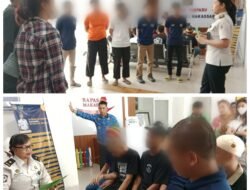 Ditengah Kebijakan WFA, Bapas Makassar Tetap Layani Serah Terima dan Wajib Lapor Klien