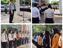 Hari Pertama Masuk Kerja, Kabapas Makassar Sampaikan Ucapan Idulfitri saat Apel Perdana