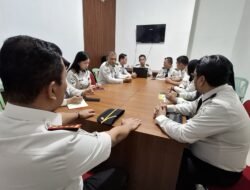 Pejabat struktural Bapas Makassar Gelas Rapat Koordinasi Bahas Aspek Operasional Kantor