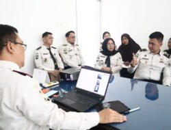 AWALI WFO PASCA IDUL FITRI, BAPAS MAKASSAR GELAR RAPAT EVALUASI DAN TARGETKAN PEMBENAHAN FASILITAS LAYANAN