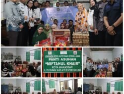 SAMBUT HBP KE-62, BAPAS MAKASSAR GELAR BAKTI SOSIAL DI PANTI ASUHAN