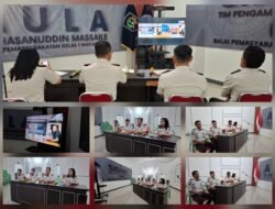 BAPAS MAKASSAR IKUTI ANALISIS DAN EVALUASI KINERJA TRIWULAN I SECARA VIRTUAL