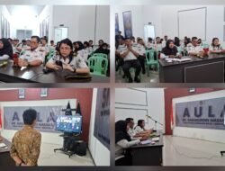 APEL PAGI BAPAS MAKASSAR, MONITORING PENYELESAIAN LITMAS JADI FOKUS UTAMA