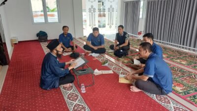 BAPAS MAKASSAR PERKUAT PEMBINAAN SPIRITUAL, MASJID AL HIDAYAH LANJUTKAN PROGRAM TAHSIN RUTIN