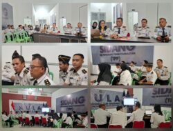 APEL AWAL PEKAN, KABAPAS MAKASSAR MONITORING PENYELESAIAN LITMAS MELALUI APLIKASI E-KINERJA PK