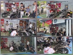 SARANA BIMBINGAN KEMANDIRIAN PERBENGKELAN BAPAS MAKASSAR KIAN AKTIF LATIH KETERAMPILAN KLIEN