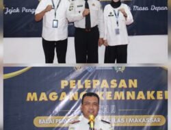 BAPAS MAKASSAR LEPAS PESERTA MAGANG HUB KEMENAKER BATCH II, KABAPAS SARANKAN MEMBACA BUKU THINKING, FAST AND SLOW DAN THE MAGIC OF THINKING BIG