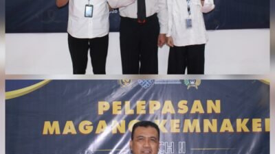 BAPAS MAKASSAR LEPAS PESERTA MAGANG HUB KEMENAKER BATCH II, KABAPAS SARANKAN MEMBACA BUKU THINKING, FAST AND SLOW DAN THE MAGIC OF THINKING BIG