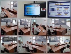 BAPAS MAKASSAR IKUTI ANALISIS DAN EVALUASI CAPAIAN KINERJA DIREKTORAT JENDERAL PEMASYARAKATAN