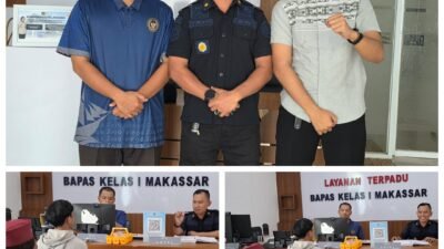 TERAPKAN WFH, BAPAS MAKASSAR TETAP BUKA LAYANAN WAJIB LAPOR SECARA LANGSUNG
