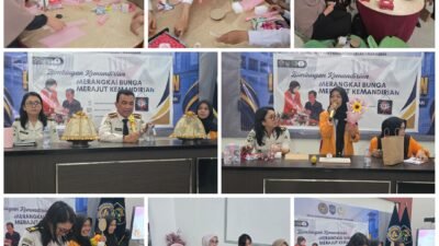 BAPAS MAKASSAR GELAR PELATIHAN PEMBUATAN BUKET KREATIF, DORONG KEMANDIRIAN EKONOMI KLIEN