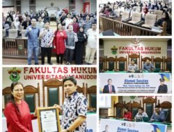 PK BAPAS MAKASSAR JADI NARASUMBER KULIAH UMUM FAKULTAS HUKUM UNHAS BAHAS ETIOLOGI KRIMINALITAS REMAJA