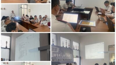KABAPAS MAKASSAR GELAR RAPAT BAHAS PENYUSUNAN SOP PEMBIMBING KEMASYARAKATAN SUKARELA
