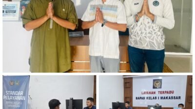 TERAPKAN WFH, BAPAS MAKASSAR TETAP BUKA LAYANAN WAJIB LAPOR SECARA LANGSUNG