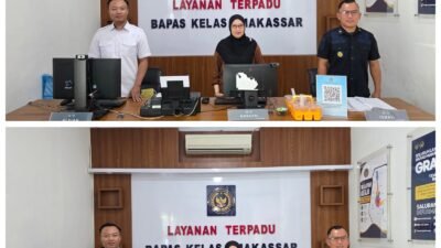LAYANAN AKHIR PEKAN BAPAS KELAS I MAKASSAR