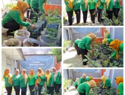 DUKUNG PROGRAM KETAHANAN PANGAN, DWP BAPAS MAKASSAR TANAM BIBIT CABAI