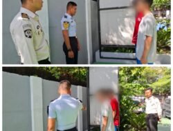 LATIH KEDISIPLINAN KLIEN ANAK, BAPAS MAKASSAR GELAR PEMBINAAN BARIS-BERBARIS DI GRIYA ABHIPRAYA SOMBERE