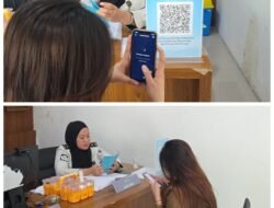 LAYANAN WAJIB LAPOR BAPAS MAKASSAR, KLIEN TERIMA PEMBIMBINGAN HINGGA ISI SURVEI KEPUASAN LAYANAN