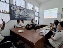 TINGKATKAN TATA KELOLA ORGANISASI, KABAPAS MAKASSAR PIMPIN RAPAT KOORDINASI PEJABAT STRUKTURAL