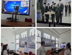 KABAPAS MAKASSAR IKUTI PELANTIKAN INSPEKTUR JENDERAL KEMENTERIAN IMIGRASI DAN PEMASYARAKATAN SECARA DARING